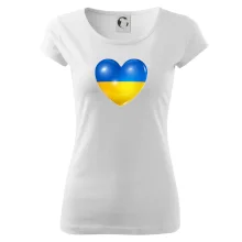 Ukrajina srdce vlajka