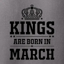 Kings are born in March