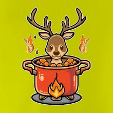 Hrnec s jelenem