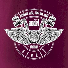 Jezdím tak rychle, aby mi můj anděl strážný stačil