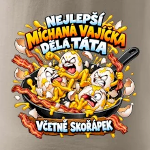 Nejlepší míchaná vajíčka dělá táta Včetně skořápek