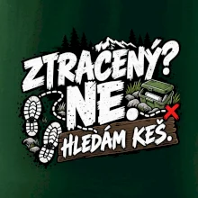 Ztracený ne hledám keš otisky bot
