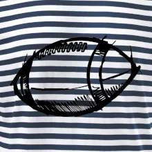 Americký fotbal míč skica