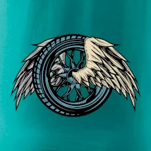 Moto kolo s křídly