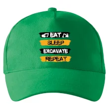 Eat Sleep Excavate Repeat