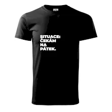 SITUACE:  ČEKÁM NA PÁTEK.