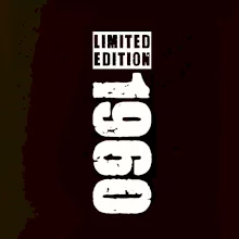 Limited edition 1960 pruh