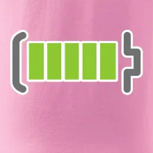 Rodinná trika - baterie táta - dítě