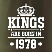 Kings are born in 1978