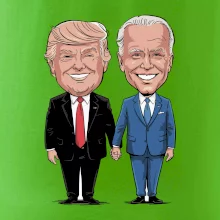 Trump a Biden - velký kamarádi