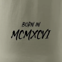 Born in - Římské číslo 1996