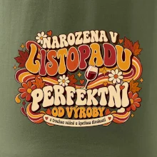 Narozena v listopadu perfektní od výroby retro