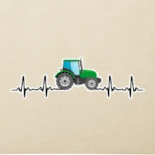 Traktor barevný ekg