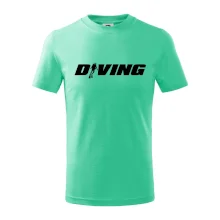 Diving nápis potápěč