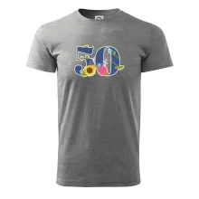 Květinové číslo kreslené - 50 Květinové číslo kreslené - 50