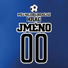 Můj nejoblíbenější hráč - Vaše jméno a číslo