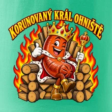 Korunovaný král ohniště
