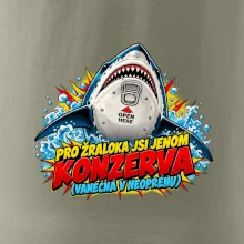 Pro žraloka jsi jen konzerva