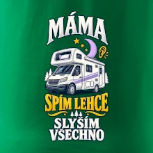 Máma spím lehce slyším všechno rodinná alkovna