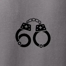 Narozeninové tričko pro policajta - pouta 60