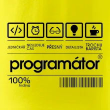 Čárový kód - programátor