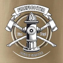 Firefighter logo Fire and rescue