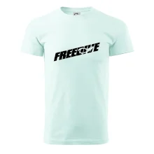 Freedive - nápis s potápěčem