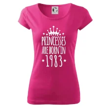 Princesses are born in 1983
