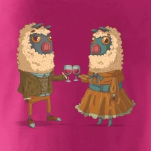 Alpaky s vínem pár