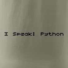 I Speak Python