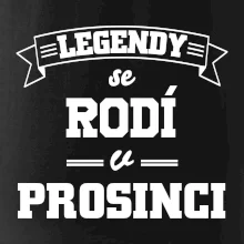 Legendy se rodí v prosinci