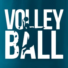 Volleyball nápis Volleyball nápis