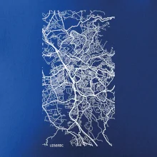 Mapy měst černobílé  Liberec