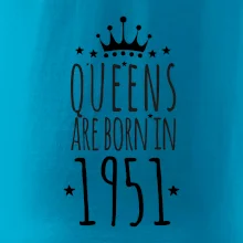 Queens are born in 1951