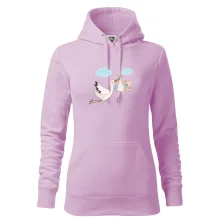 Čáp čekáme miminko - kluk