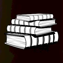 Knihy černobílé na sobě