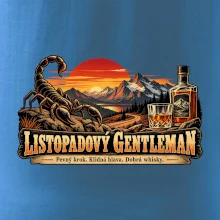 Listopadový gentleman whisky a horský západ slunce