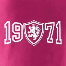 Narozeninový motiv - znak - 1971 Narozeninový motiv - znak - 1971