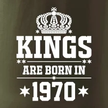 Kings are born in 1970