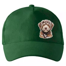 Lagotto romagnolo vyšívaná hlava na prsu