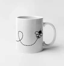 Dráha letu včely - smyčka