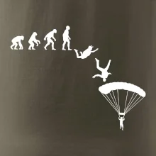 Evoluce parašutista seskok