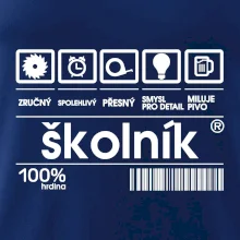 Čárový kód - Školník