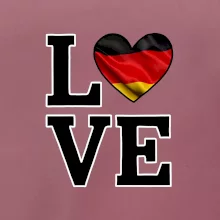 Love Německá vlajka