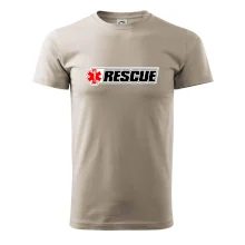 Záchranář rescue kříž červený Záchranář rescue kříž červený