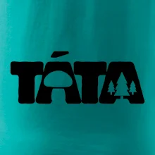 Táta nápis - houbař