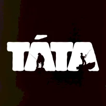 Táta nápis - rybář