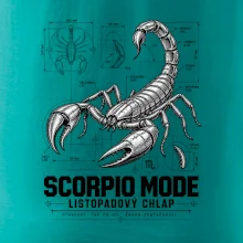 Listopadový štír technický nákres scorpio mode
