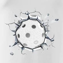 Florbal míč v triku