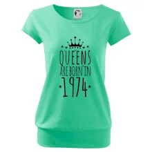 Queens are born in 1974